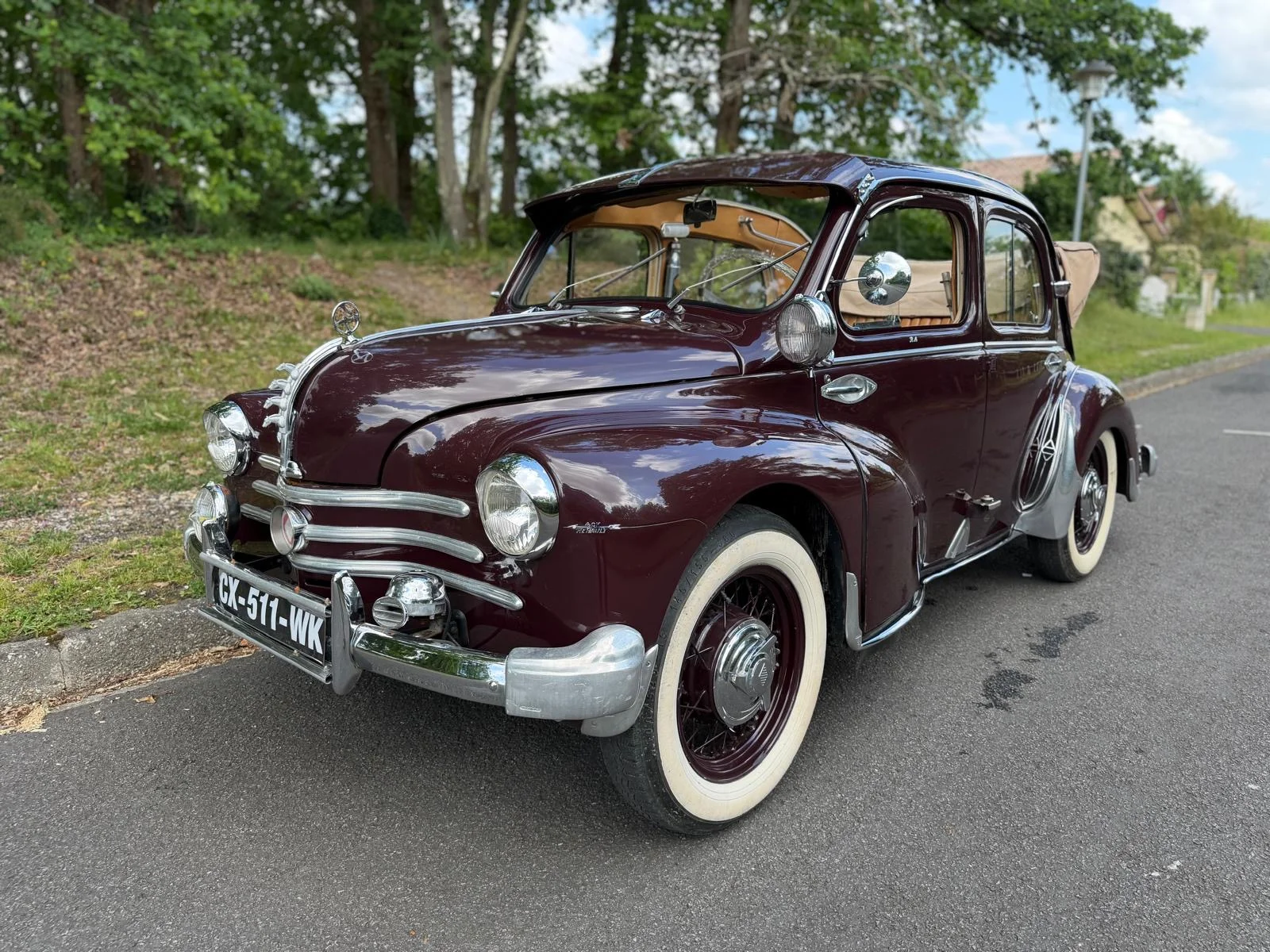 Renault 4CV Decouvrable 1956