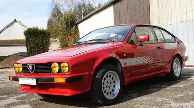 1984 Alfa Romeo GTV production