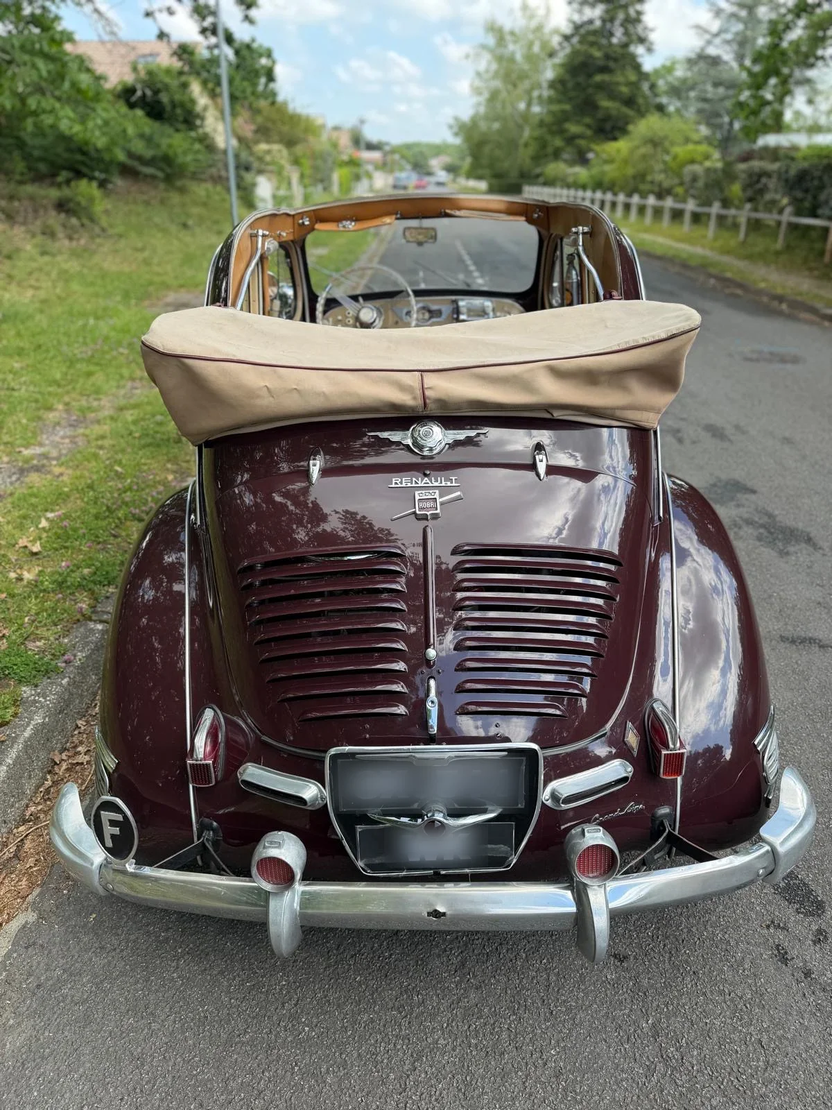 Renault 4CV Decouvrable 1956