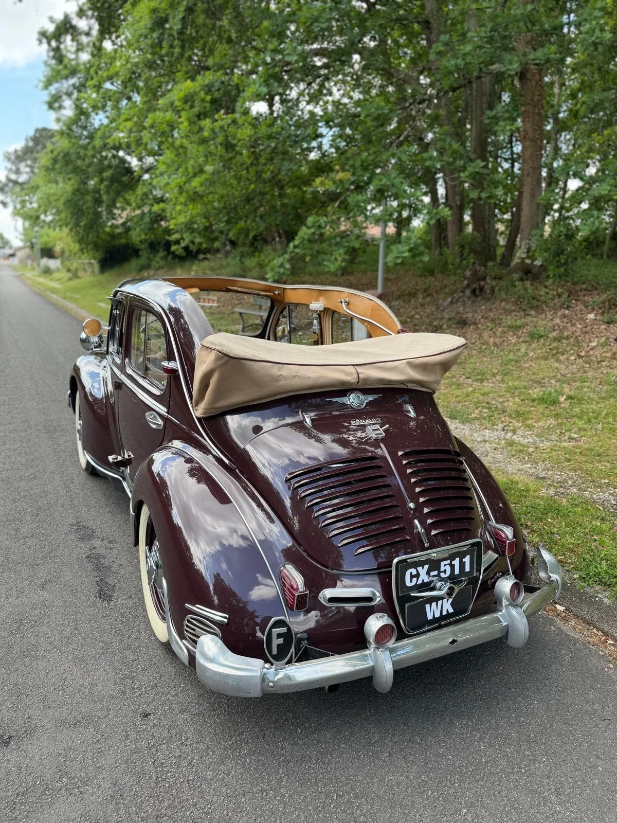 Renault 4CV Decouvrable 1956