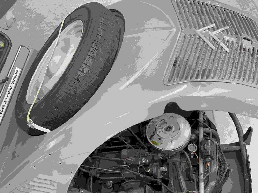 Citroen 2cv SAHARA Bi-moteur 1964