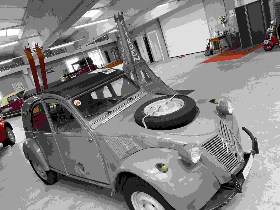 Citroen 2cv SAHARA Bi-moteur 1964