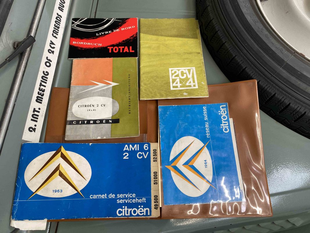 Citroen 2cv SAHARA Bi-moteur 1964