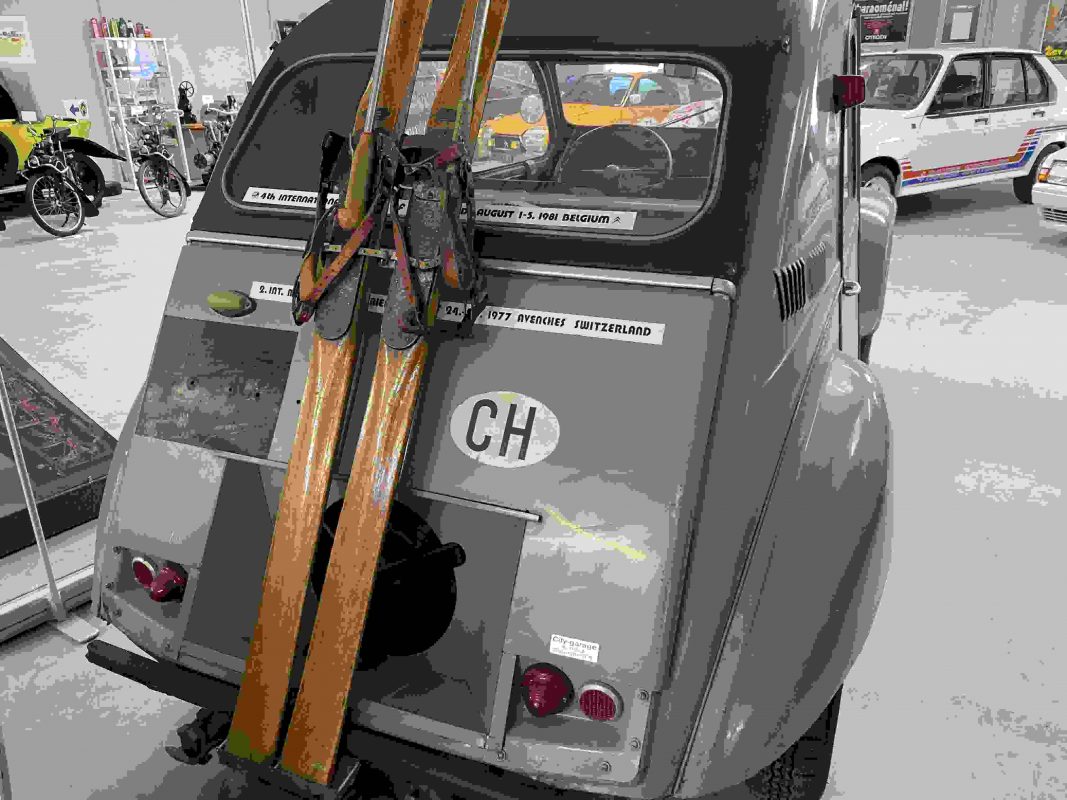 Citroen 2cv SAHARA Bi-moteur 1964
