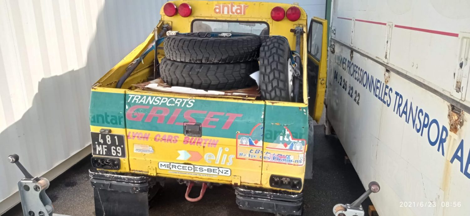Mercedes classe G Paris Dakar 1984