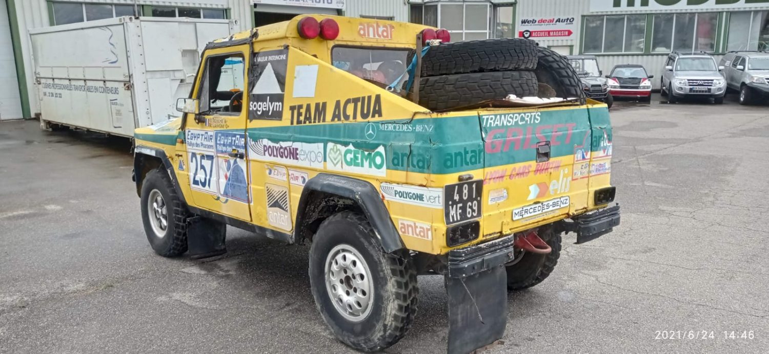 Mercedes classe G Paris Dakar 1984