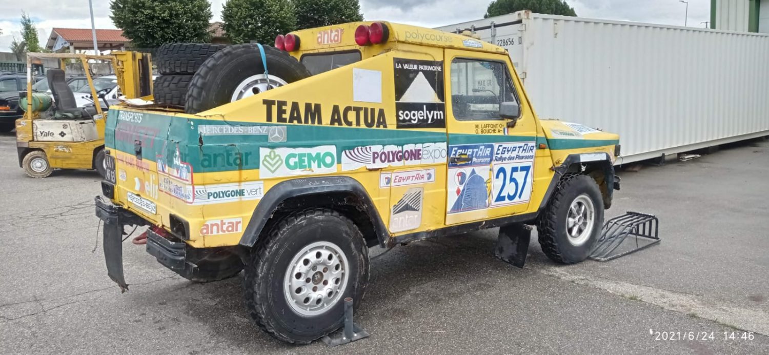 Mercedes classe G Paris Dakar 1984
