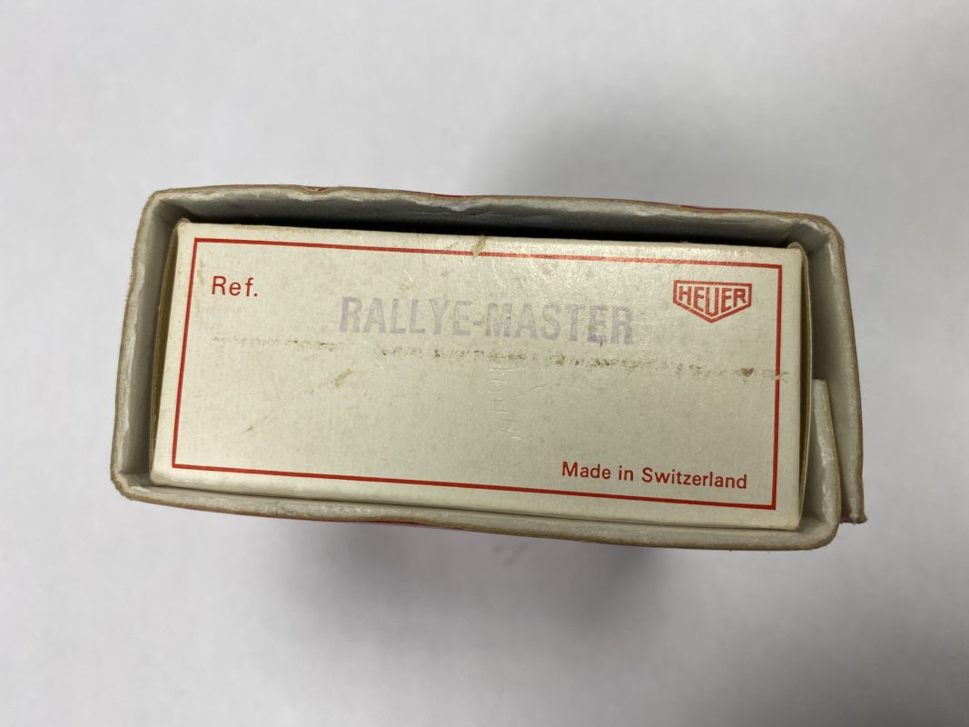 Vintage Heuer Mastertime Black Monte Carlo Rally Sport Dash Set