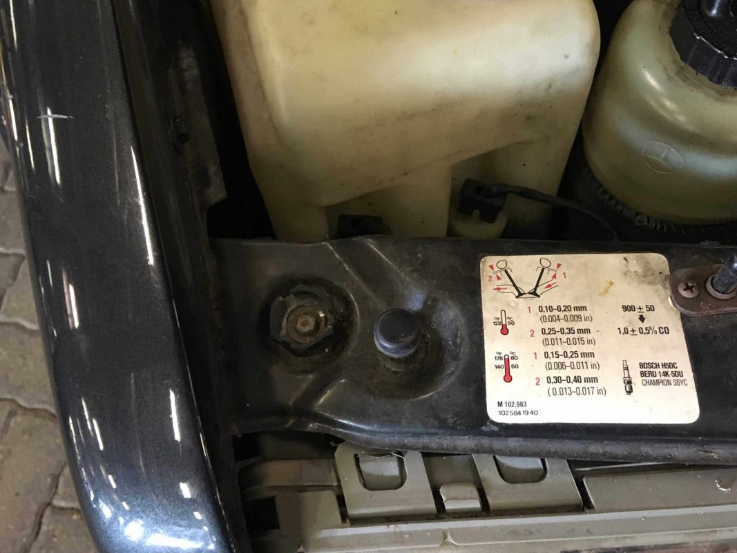 Mercedes 2,3L 16S 1985