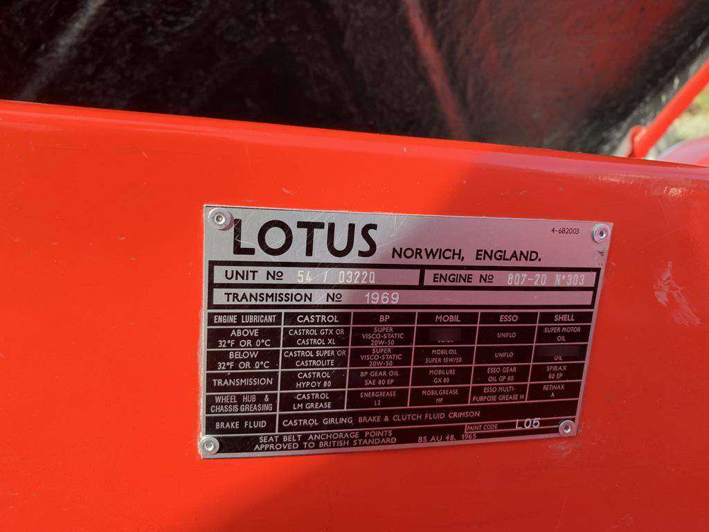 Lotus lotus hemi 807 G 1972