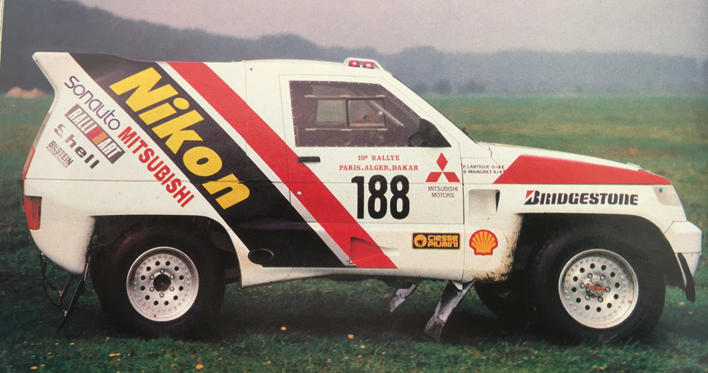 Mitsubishi Pajero Proto Paris-Dakar 88 ex-usine 1988