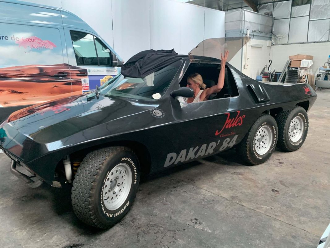 Dakar 6 roues jules 2 1984
