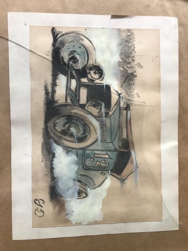 7 Dessins originaux