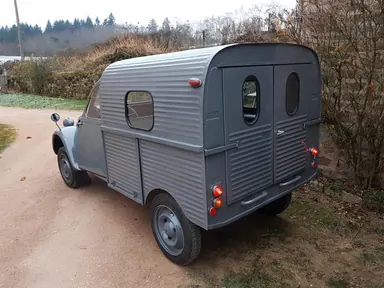 1954 Citroen 2cv camionnette AZU