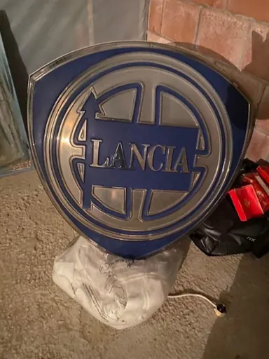 Lancia rare garage light