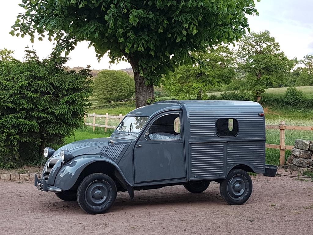 Citroen 2cv camionnette AZU 1954