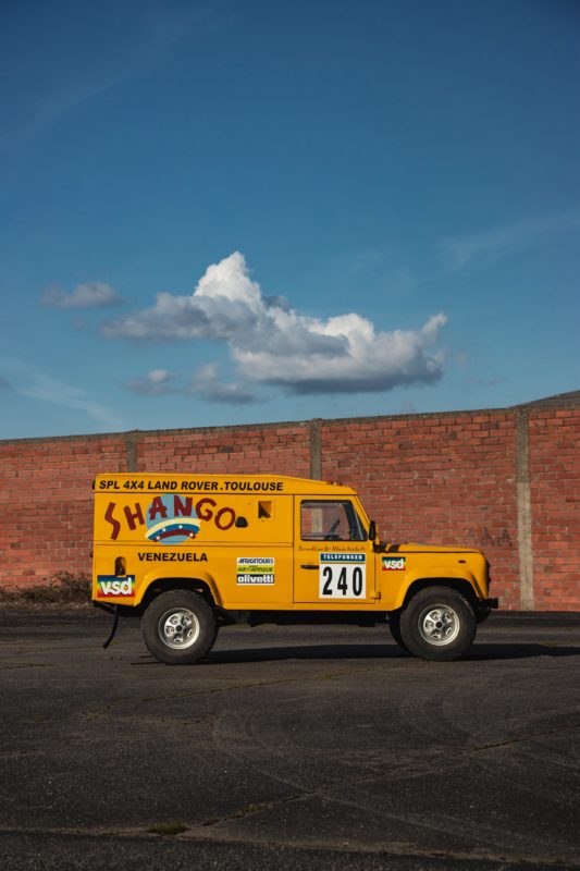 Land Rover Défendeur V8 Dakar 1987