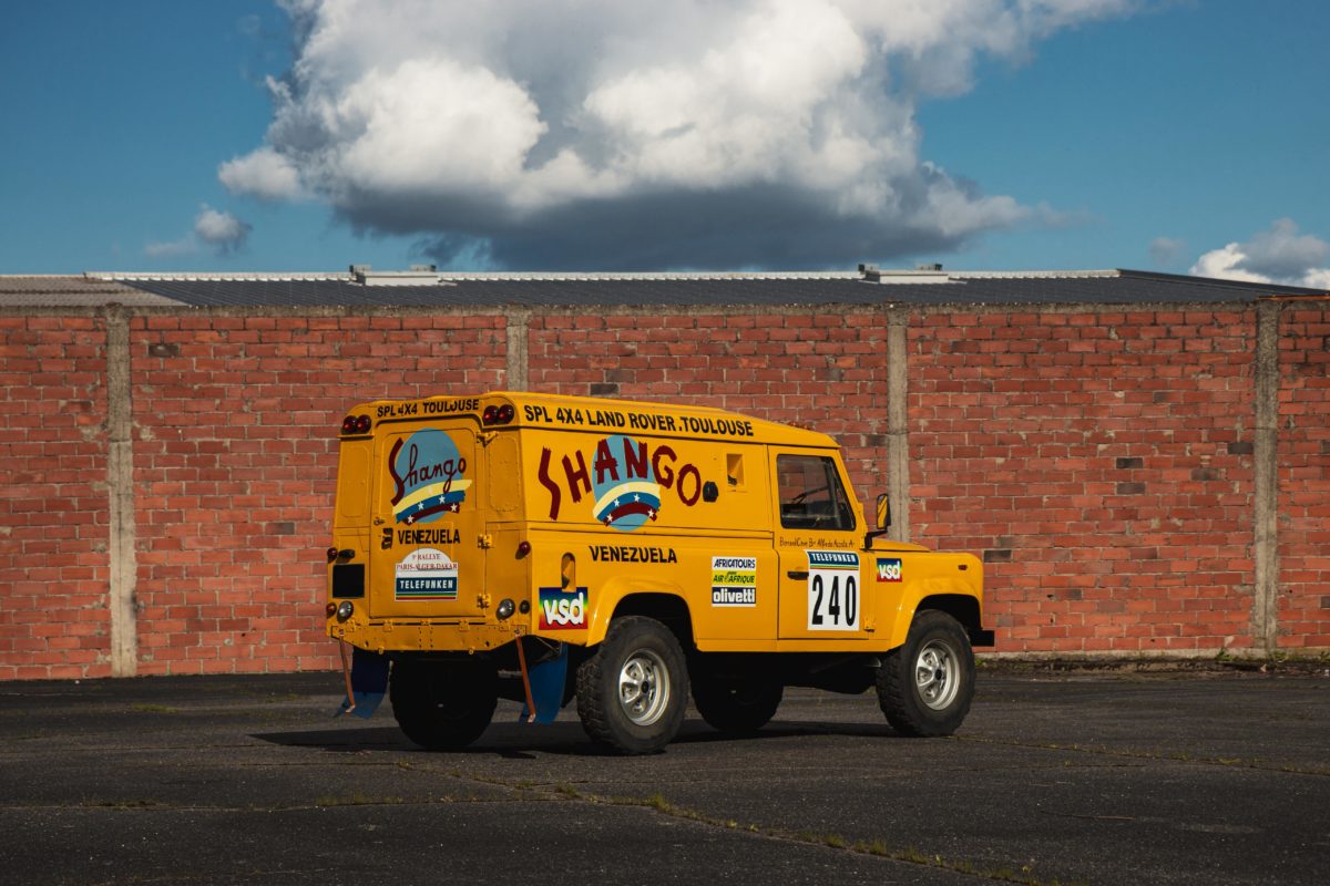 Land Rover Défendeur V8 Dakar 1987
